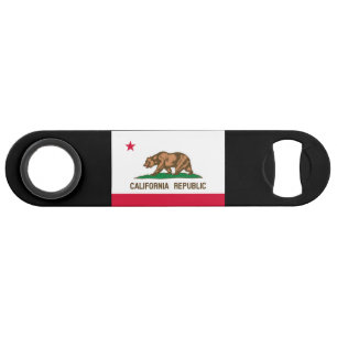 California State Flag Design Speed Bottle Opener
