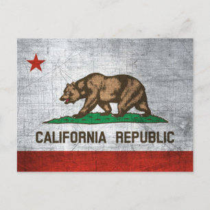 California State Flag Postcard