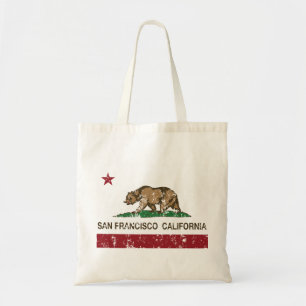California state flag San Francisco Tote Bag