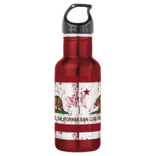 California State Flag San Luis Obispo 532 Ml Water Bottle
