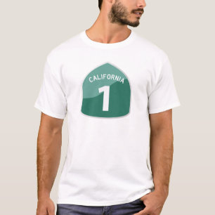 California State Route 1 Pacific Coast Highway T-Shirt