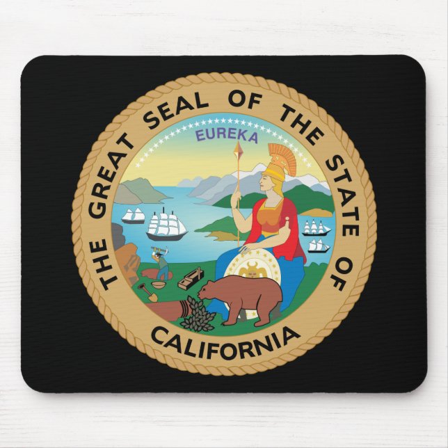 California State Seal Mousepad (Front)