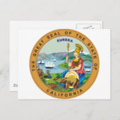 California State Seal Postcard (Front/Back)