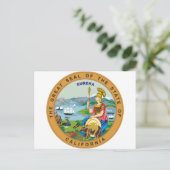 California State Seal Postcard (Standing Front)