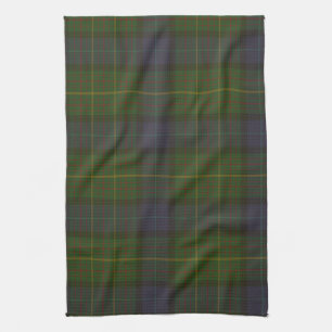 California state tartan kitchen towel