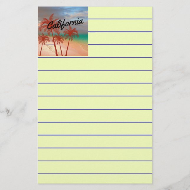 California Stationery (Front)