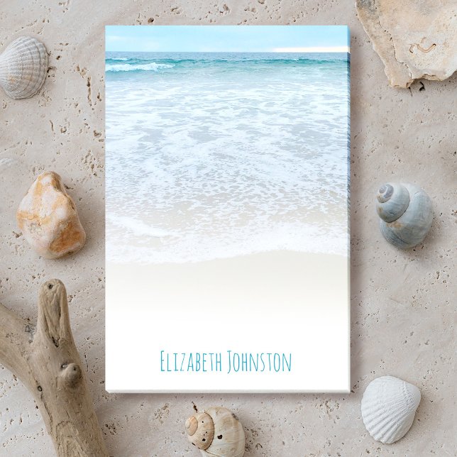 California summer ocean waves beach photo custom post-it notes (Creator Uploaded)