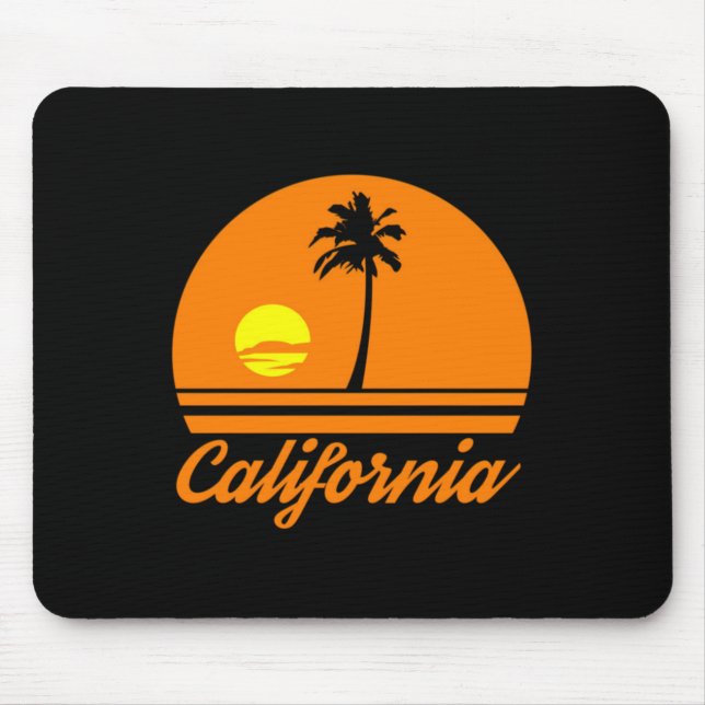 California Sunset Mouse Pad (Front)