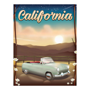 California Sunset Photo Print