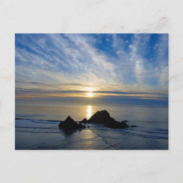 California Sunset Postcard (Front)