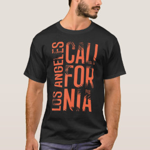 California Sunset Surfing Los Angeles Call For Nia T-Shirt