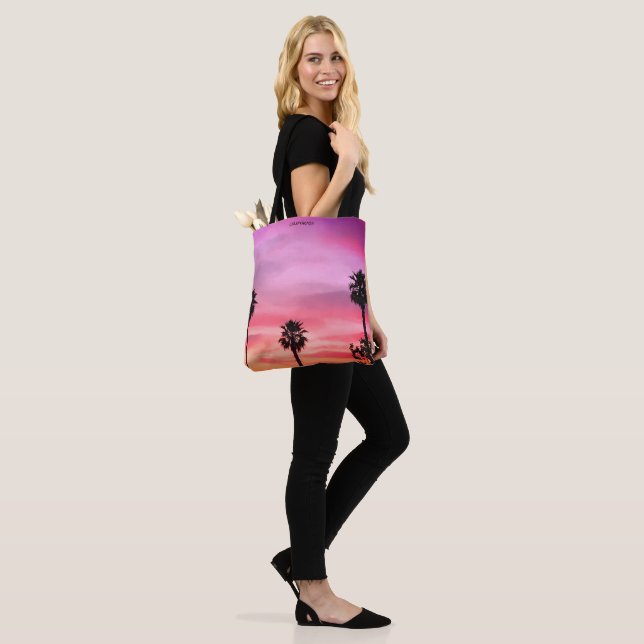 California Sunset Tote (On Model)