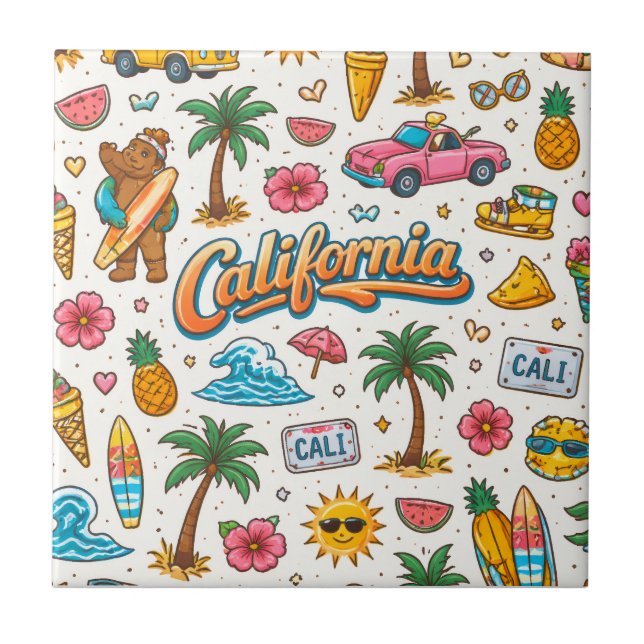 California Sunshine Tile (Front)