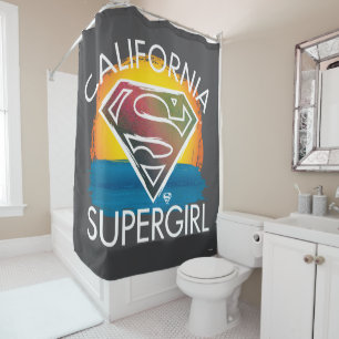 California Supergirl Sunset Graphic