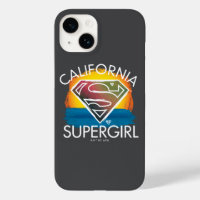 California Supergirl Sunset Graphic