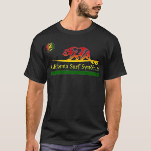 California Surf Syndicate Native Boardrider Rasta  T-Shirt