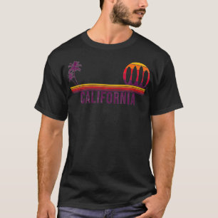 California Surf Vintage Surf Board Surfer  T-Shirt
