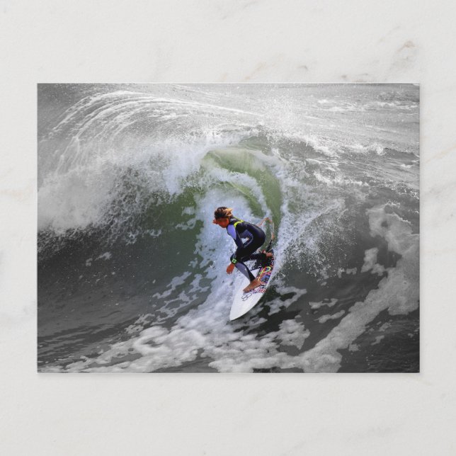 California Surfer Boy Postcard (Front)