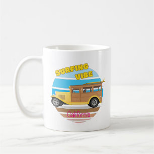 California Surfing Vibe Coffee Mug