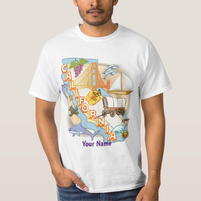 California t-shirt (Front)