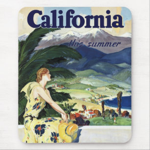 California This Summer Mouse Pad