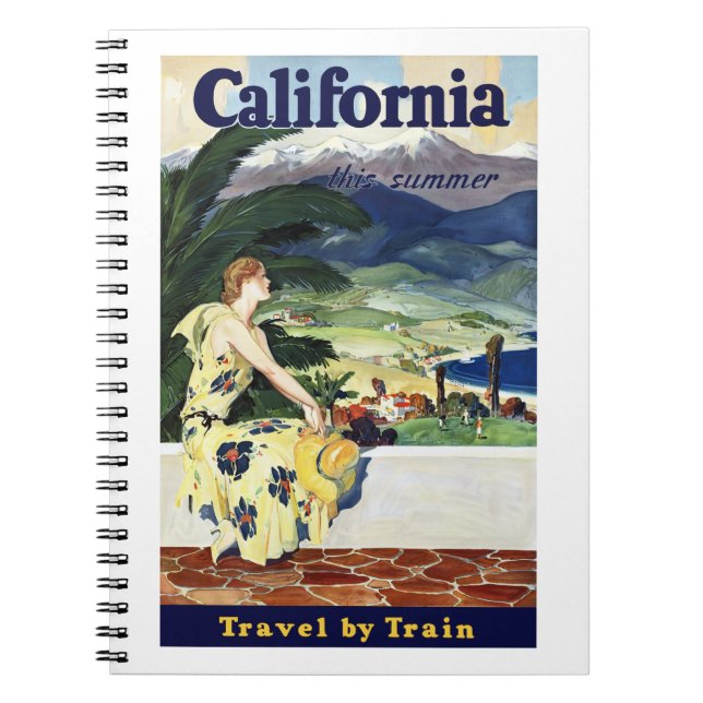California This Summer Notebook (Front)