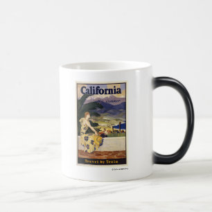 California this summer. Travel by Train Magic Mug