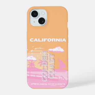 California, Travel Art, Preppy, Preppy Travel iPhone 15 Case