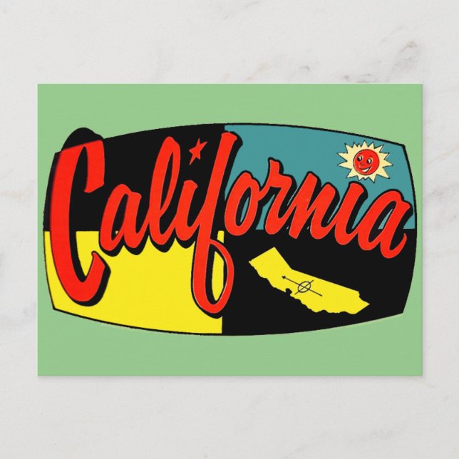 California Travel - Postcard (Front)