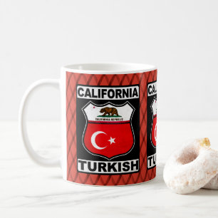 California Turkish American Mug