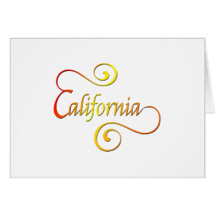 California Typography Art