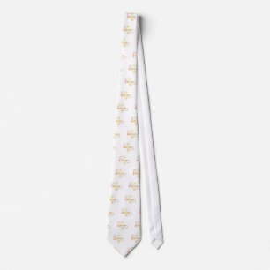 California Typography Art Tie