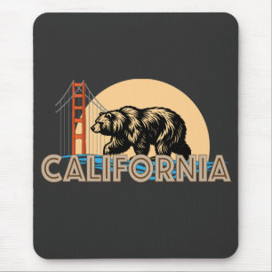 California United States of America Mouse Pad