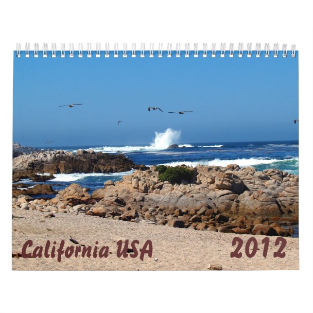 California USA Calendar (Cover)