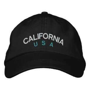 California USA Casquette ajustable personnalisé