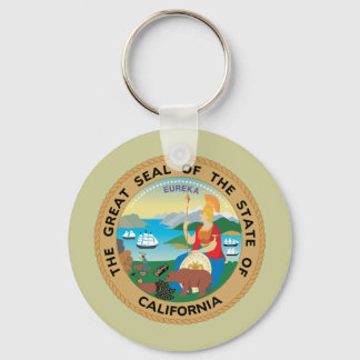 California, USA Keychain