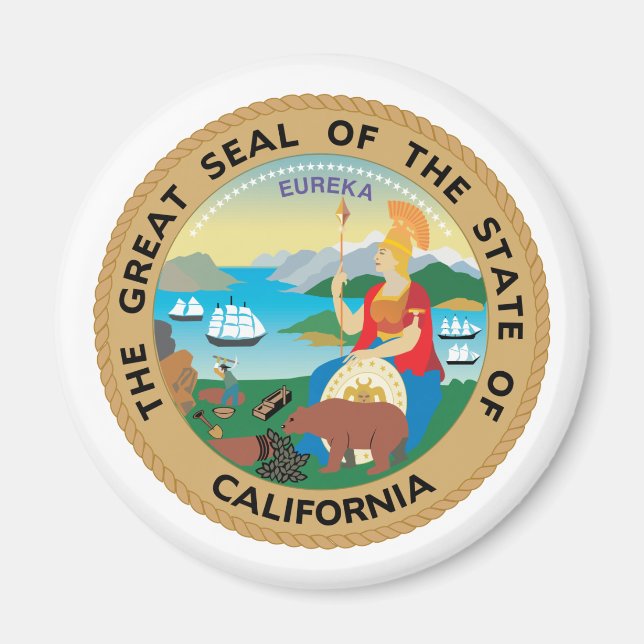 California, USA Magnet (Front)