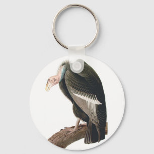 California Vulture (Condor), Audubon Fine Art Keychain
