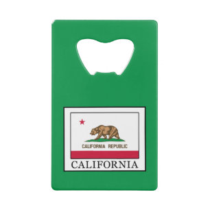 California Wallet Bottle Opener