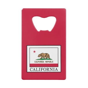California Wallet Bottle Opener
