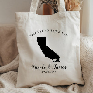 California Wedding Welcome Bag for Hotel Guests