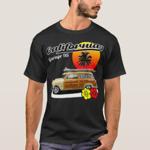 California  Woody Station Wagon  T-Shirt