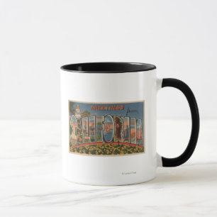CaliforniaLarge Letter ScenesState Mug