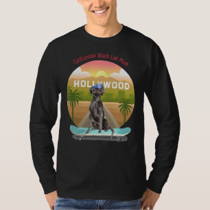 Californian Black Lab Mom T-Shirt