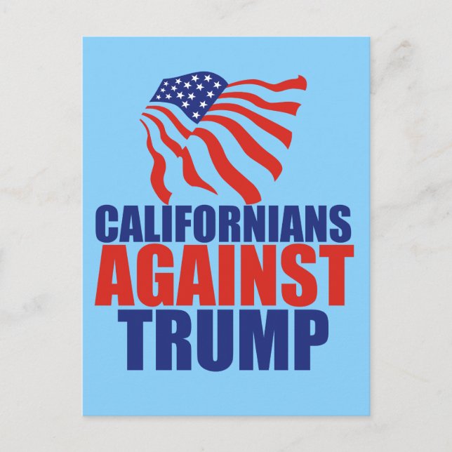 Californians Against Trump Postcard (Front)