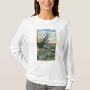 CaliforniaView of Cacti in Bloom T-Shirt