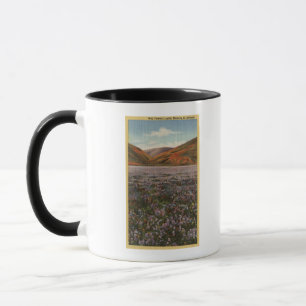CaliforniaWild Lupine Flowers in Bloom Mug