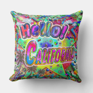 Californie Bonjour ! Coussin