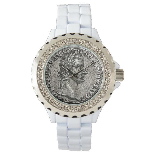 Caligula Roman Emperor 🏛️ Gaius Caesar Old Coin  Watch (Front)