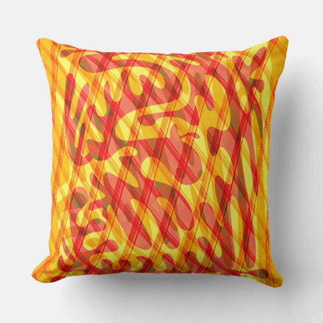 CaLiKKo Throw Pillow (Front)